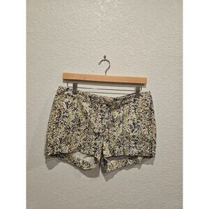 H&m floral print shorts sz 10